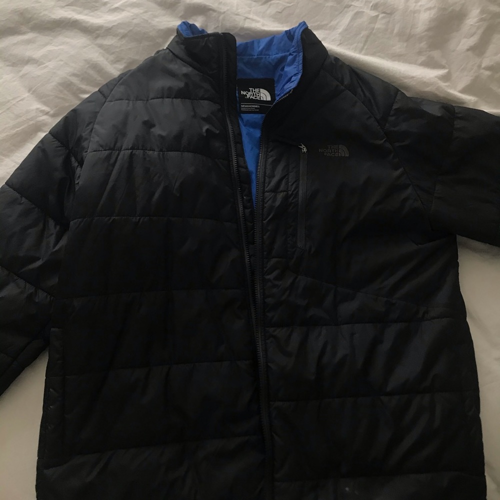 XL Black North Face Lightweight Puffer Jacket